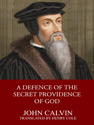 cover image of A Defence of the Secret Providence of God